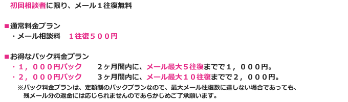 料金表